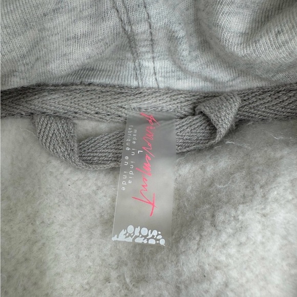 NWT- Free People Triple threat hoodie size L - Picture 3 of 9